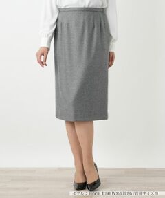 Leilian / レリアン ミニ・ひざ丈スカート | タイトスカート【LORO PIANA】