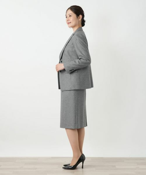 Leilian / レリアン ミニ・ひざ丈スカート | タイトスカート【LORO PIANA】 | 詳細5