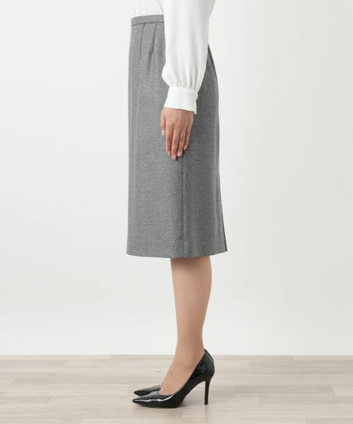 Leilian / レリアン ミニ・ひざ丈スカート | タイトスカート【LORO PIANA】 | 詳細8