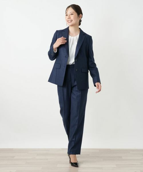 Leilian / レリアン その他パンツ | センタープレスパンツ【LORO PIANA】 | 詳細1