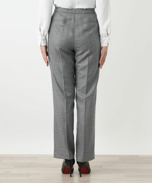 Leilian / レリアン その他パンツ | センタープレスパンツ【LORO PIANA】 | 詳細10