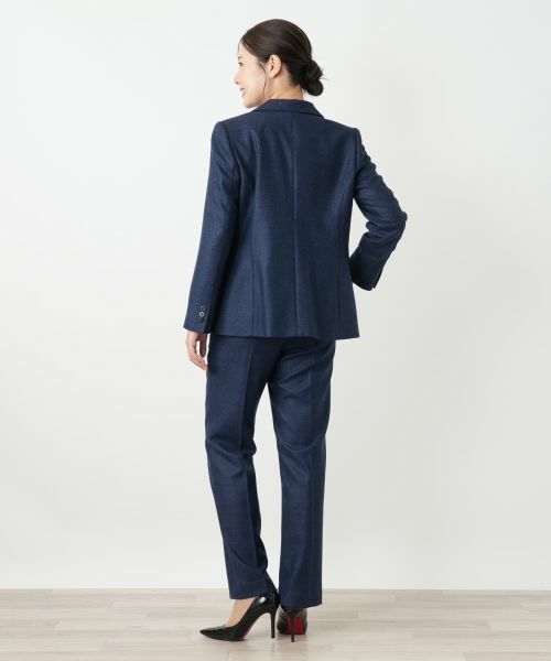 Leilian / レリアン その他パンツ | センタープレスパンツ【LORO PIANA】 | 詳細3