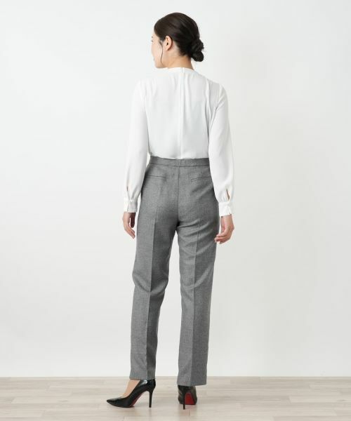 Leilian / レリアン その他パンツ | センタープレスパンツ【LORO PIANA】 | 詳細6