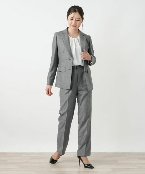 Leilian / レリアン その他パンツ | センタープレスパンツ【LORO PIANA】 | 詳細7