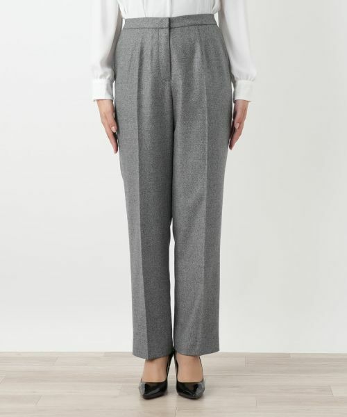 Leilian / レリアン その他パンツ | センタープレスパンツ【LORO PIANA】 | 詳細8