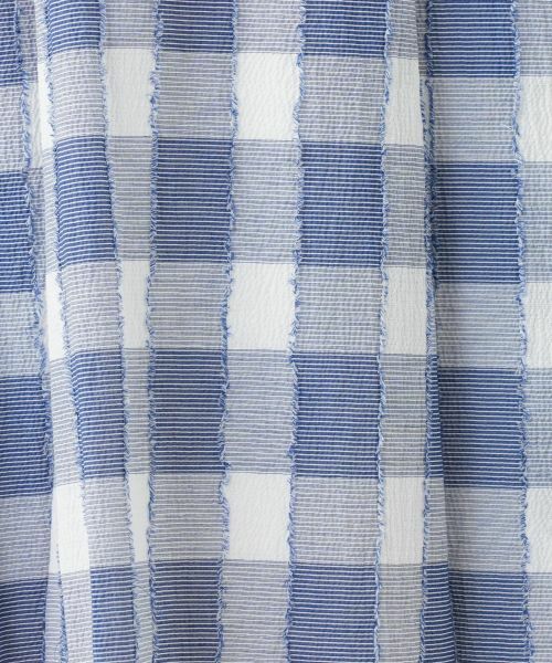 Leilian / レリアン ミニ・ひざ丈スカート | ブロックチェックスカート | 詳細11