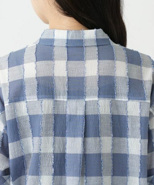Leilian / レリアン シャツ・ブラウス | ブロックチェックブラウス | 詳細8