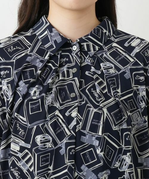 Leilian / レリアン ポロシャツ | プリントプルオーバー | 詳細10