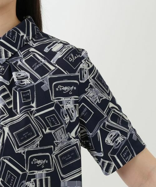 Leilian / レリアン ポロシャツ | プリントプルオーバー | 詳細12