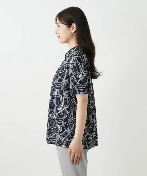 Leilian / レリアン ポロシャツ | プリントプルオーバー | 詳細8