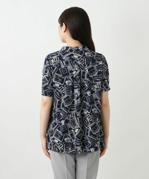 Leilian / レリアン ポロシャツ | プリントプルオーバー | 詳細9