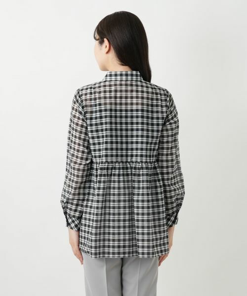 Leilian / レリアン シャツ・ブラウス | チェックブラウス【Leilian WHITE LABEL】 | 詳細6