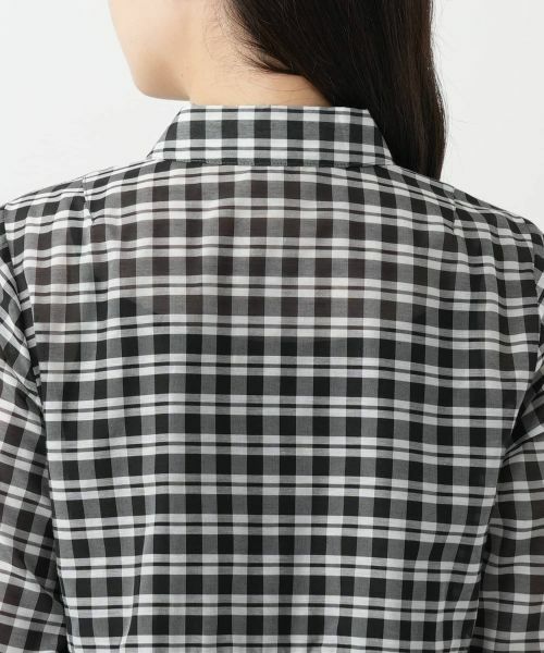 Leilian / レリアン シャツ・ブラウス | チェックブラウス【Leilian WHITE LABEL】 | 詳細8