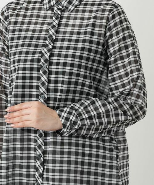 Leilian / レリアン シャツ・ブラウス | チェックブラウス【Leilian WHITE LABEL】 | 詳細9