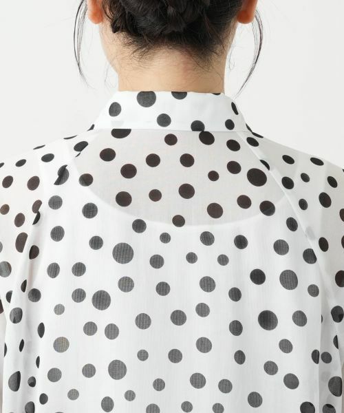 Leilian / レリアン シャツ・ブラウス | ドットブラウス【Leilian WHITE LABEL】 | 詳細11