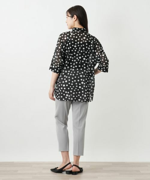 Leilian / レリアン シャツ・ブラウス | ドットブラウス【Leilian WHITE LABEL】 | 詳細3