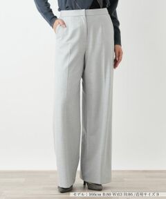 Leilian / レリアン その他パンツ | センタープレスワイドパンツ