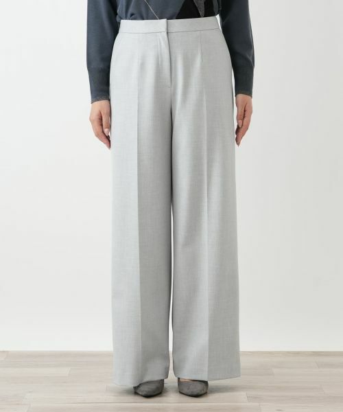 Leilian / レリアン その他パンツ | センタープレスワイドパンツ | 詳細10