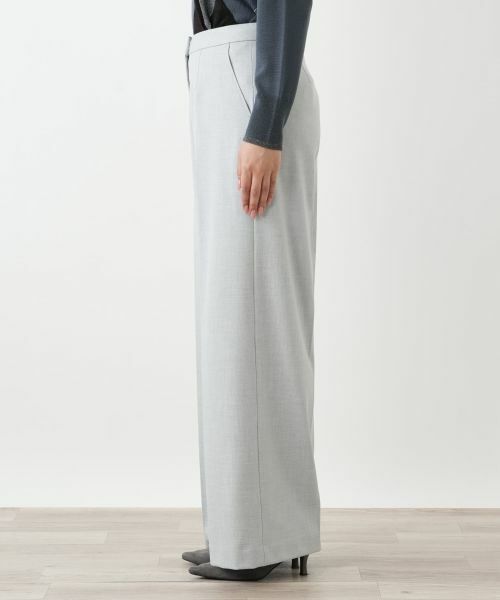 Leilian / レリアン その他パンツ | センタープレスワイドパンツ | 詳細11