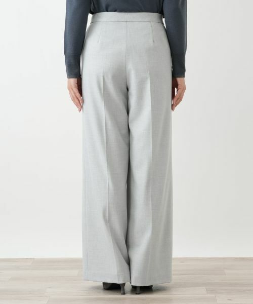 Leilian / レリアン その他パンツ | センタープレスワイドパンツ | 詳細12
