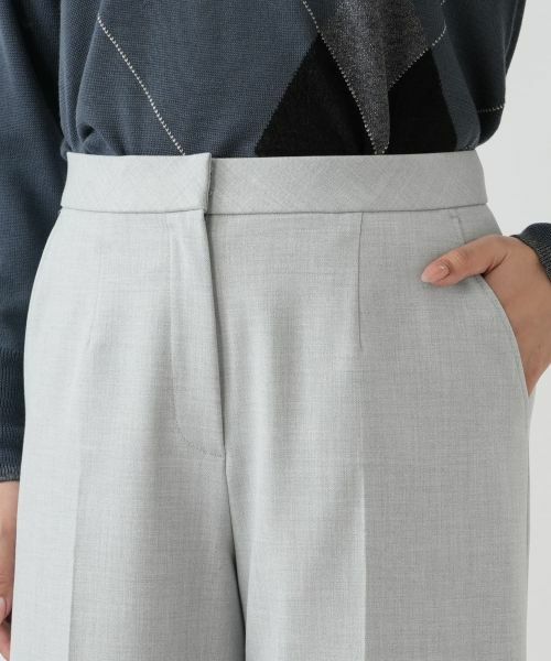 Leilian / レリアン その他パンツ | センタープレスワイドパンツ | 詳細13