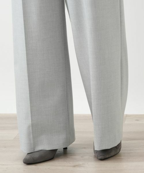 Leilian / レリアン その他パンツ | センタープレスワイドパンツ | 詳細14