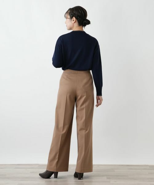 Leilian / レリアン その他パンツ | センタープレスワイドパンツ | 詳細6
