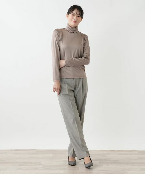 Leilian / レリアン カットソー | タートルネックカットソー | 詳細1