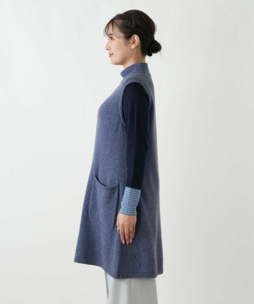 Leilian / レリアン テーラードジャケット | カシミヤニットベスト | 詳細5