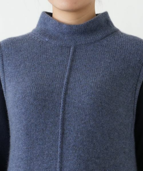 Leilian / レリアン テーラードジャケット | カシミヤニットベスト | 詳細7