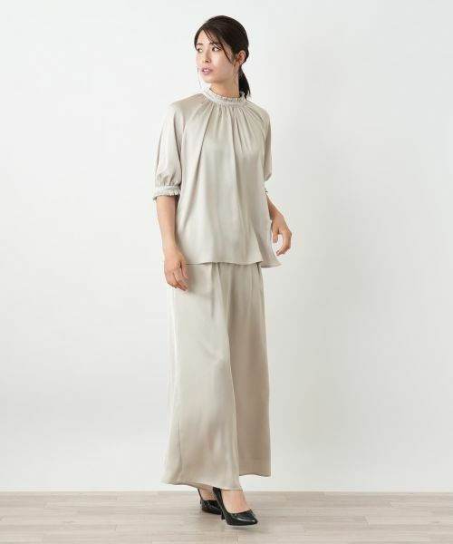 Leilian / レリアン その他パンツ | ワイドパンツ | 詳細1