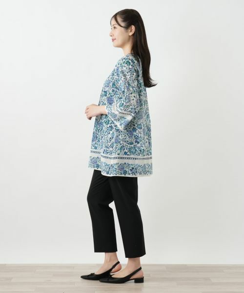 Leilian / レリアン シャツ・ブラウス | プリントレースブラウス | 詳細2