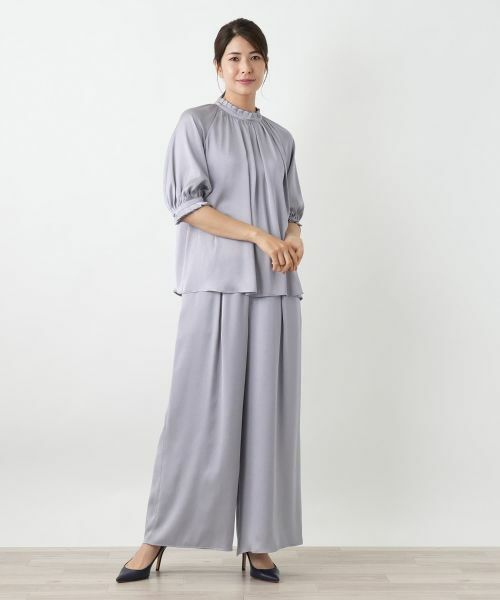 Leilian / レリアン シャツ・ブラウス | ハイネックブラウス | 詳細1