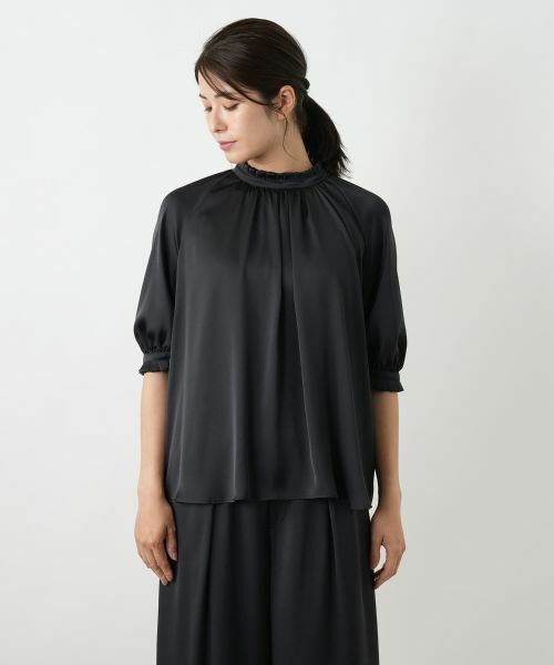 Leilian / レリアン シャツ・ブラウス | ハイネックブラウス | 詳細10