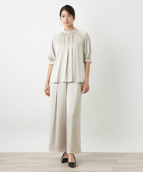 Leilian / レリアン シャツ・ブラウス | ハイネックブラウス | 詳細4