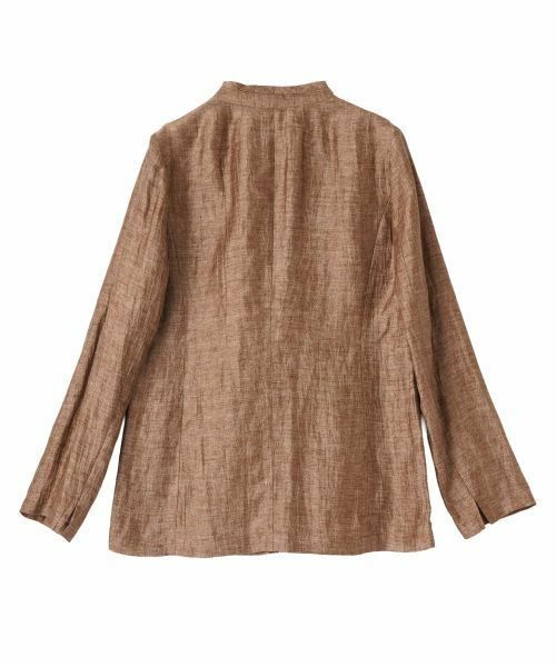 Leilian / レリアン テーラードジャケット | ノーカラージャケット | 詳細1