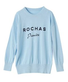 Leilian / レリアン ニット・セーター | ロゴ入りニットプルオーバー【ROCHAS Premiere】