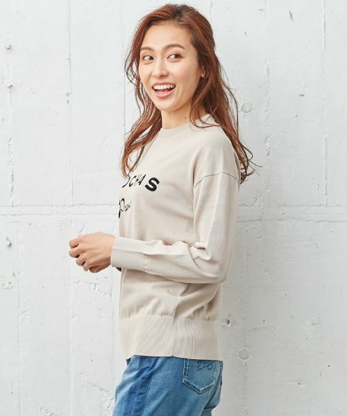 Leilian / レリアン ニット・セーター | ロゴ入りニットプルオーバー【ROCHAS Premiere】 | 詳細2