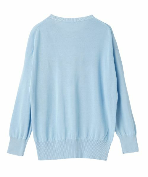 Leilian / レリアン ニット・セーター | ロゴ入りニットプルオーバー【ROCHAS Premiere】 | 詳細5