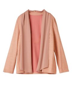 Leilian / レリアン テーラードジャケット | ノーボタンジャケット