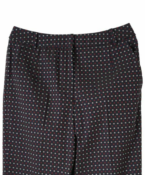 Leilian / レリアン その他パンツ | 小紋柄テーパードパンツ | 詳細2