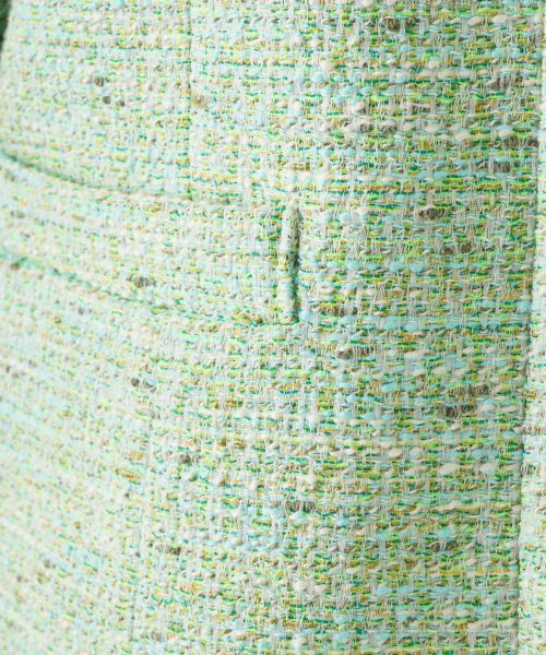 Leilian / レリアン テーラードジャケット | ツイードノーカラージャケット | 詳細3