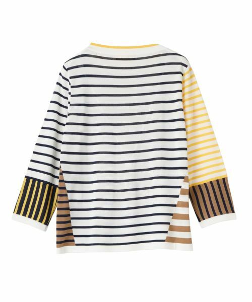 Leilian / レリアン ニット・セーター | WEB限定【レリアンby エリコ・ナカムラ】ボーダーニットセーター | 詳細1