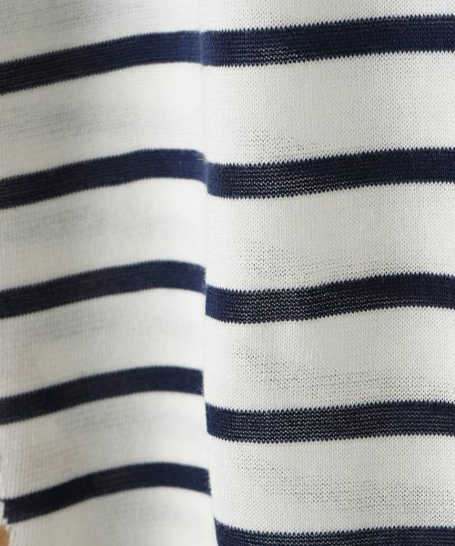 Leilian / レリアン ニット・セーター | WEB限定【レリアンby エリコ・ナカムラ】ボーダーニットセーター | 詳細3