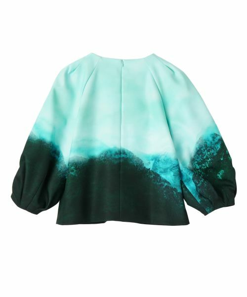 Leilian / レリアン シャツ・ブラウス | フォトプリントブラウス | 詳細1