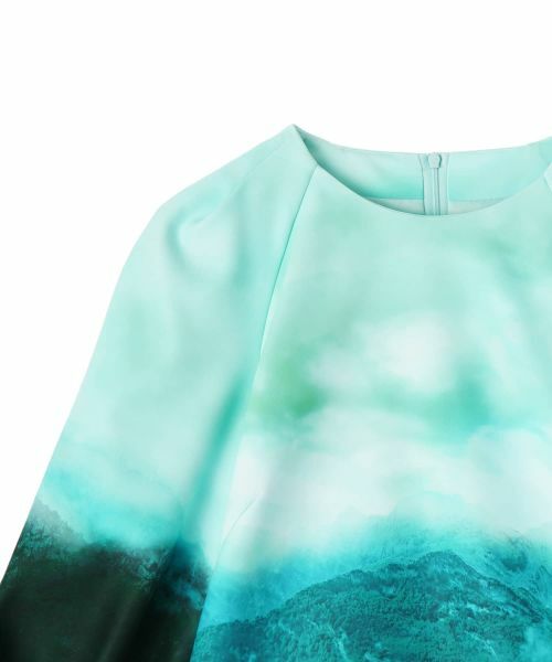 Leilian / レリアン シャツ・ブラウス | フォトプリントブラウス | 詳細2