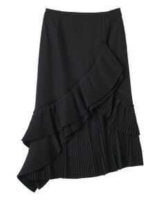 Leilian / レリアン ミニ・ひざ丈スカート | フリルスカート