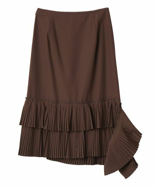 Leilian / レリアン ミニ・ひざ丈スカート | フリルスカート | 詳細1