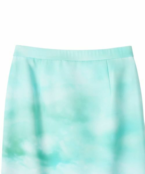 Leilian / レリアン ミニ・ひざ丈スカート | フォトプリントタイトスカート | 詳細2