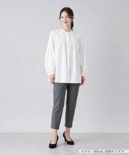 Leilian / レリアン その他パンツ | チェック柄イージーパンツ | 詳細1